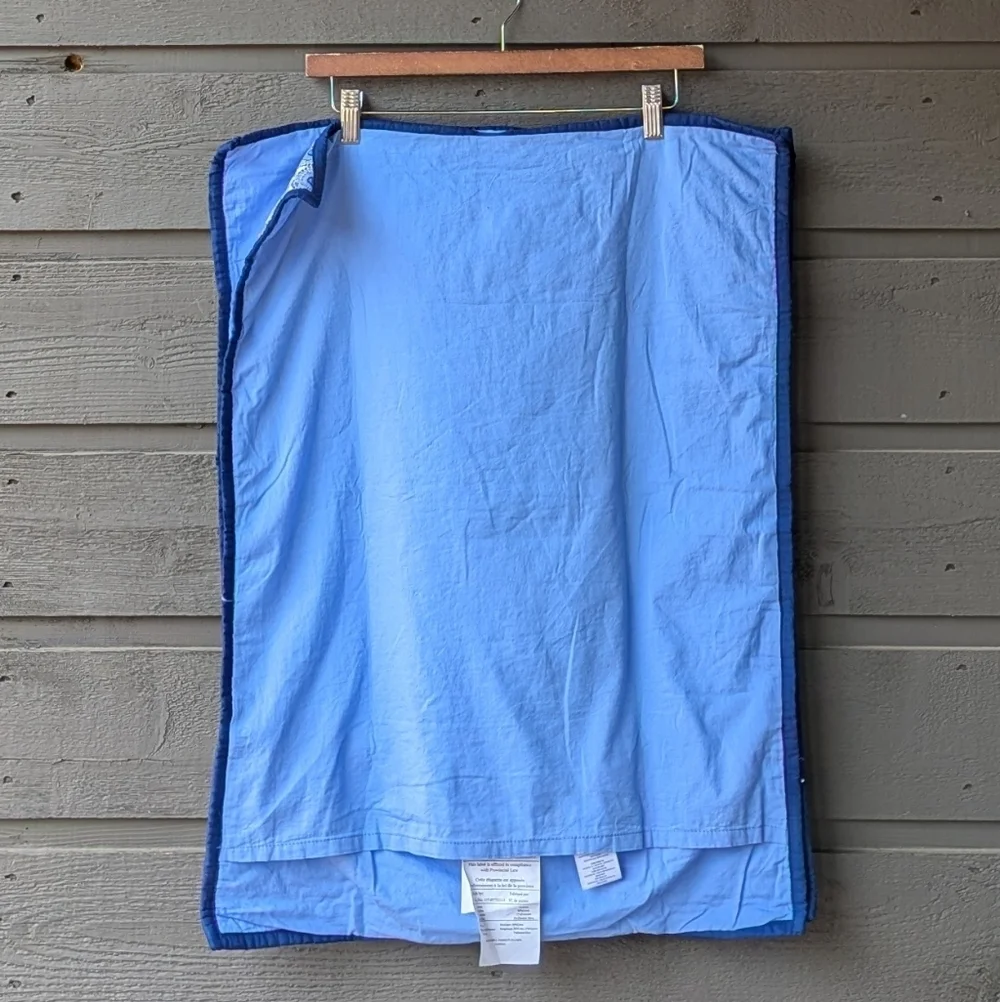 NWOT Jonathan Adler Happy Chic Blue Medallion Quilted Pillow Shams